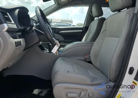 2018 Toyota Highlander Le from USA, damaged, VIN 5TDZZRFH9JS267392